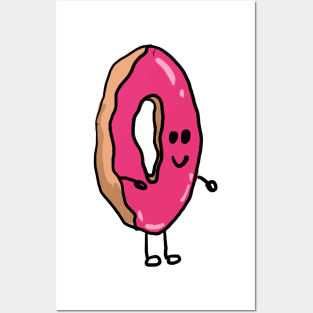 Happy Donut Posters and Art